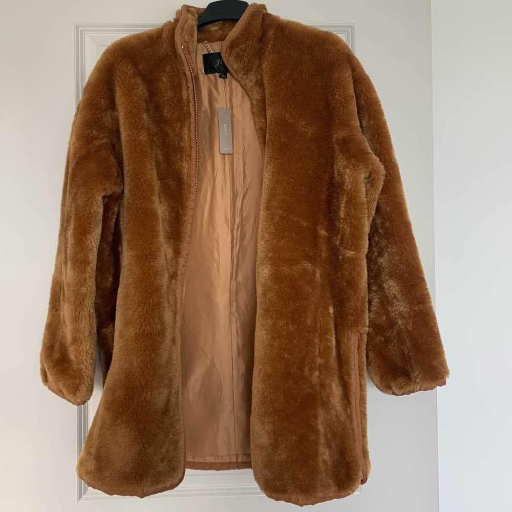 HP 🎈 Zip-up plush fleece coat - Picture 2 of 8